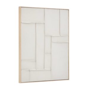 Kave Home Abstraktní obraz Klis 100 x 80 cm