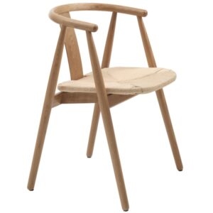 Unique Furniture Dubová jídelní židle Relate s výpletem