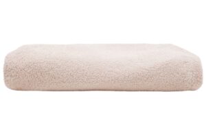 Kave Home Růžový bouclé potah na taburet Kaeli 60 cm