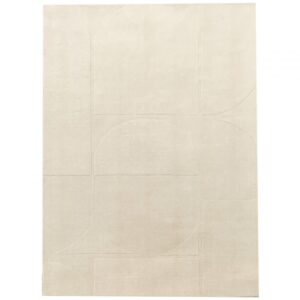 Fargotex Světle béžový vlněný koberec Camino 200 x 300 cm