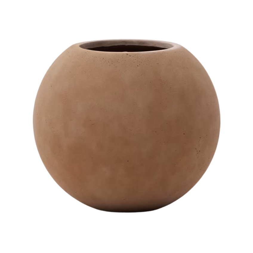 Kave Home Terakotový květináč Solna Ø 66 cm