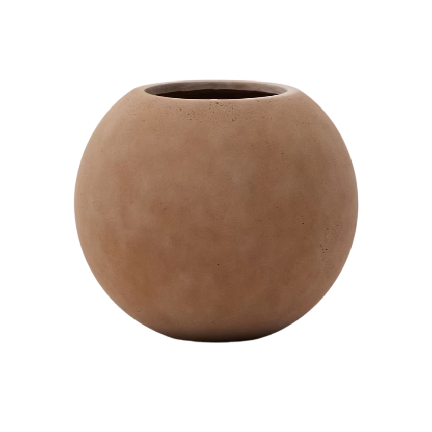 Kave Home Terakotový květináč Solna Ø 51 cm
