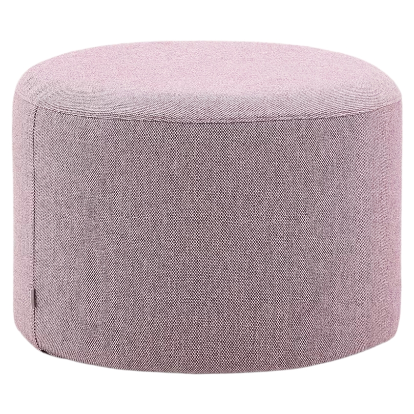 Kave Home Fialový čalouněný taburet Kaeli 60 cm