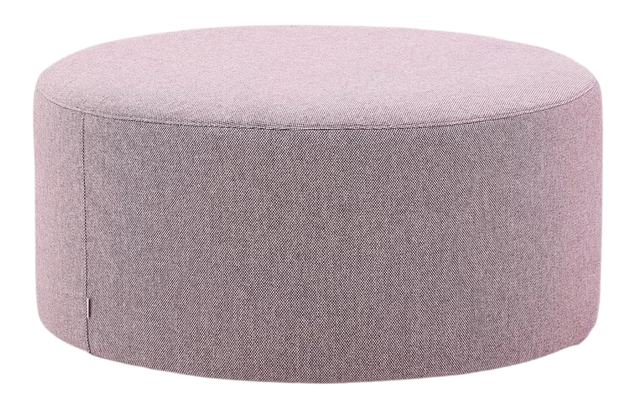 Kave Home Fialový čalouněný taburet Kaeli 90 cm
