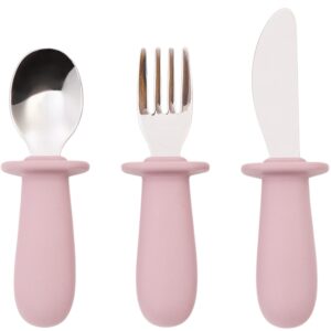 Kave Home Růžový příborový set Lili