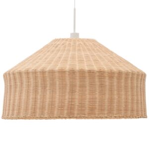 Kave Home Ratanové stínidlo Ennia  Ø 65 cm