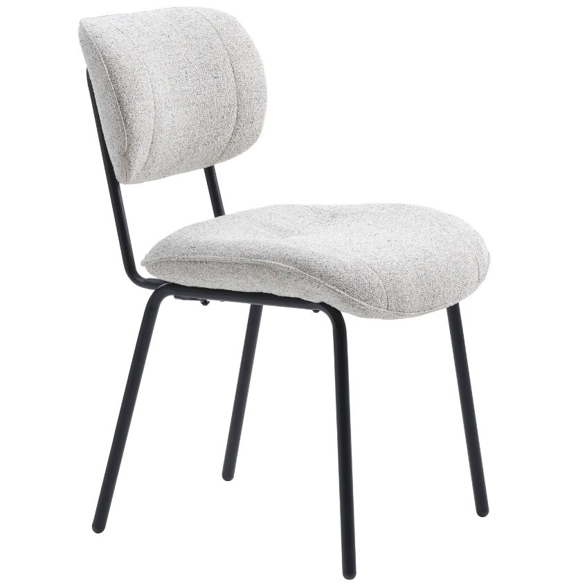Unique Furniture Bouclé jídelní židle Buffalo