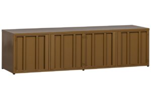 WOOOD Kovový TV stolek Lavene 160 x 44 cm