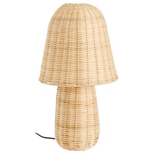 Kave Home Ratanová stolní lampa Neuda
