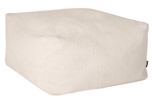 noo.ma Bouclé puf Keno 63 x 63 cm