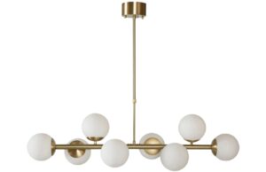 Jotex Skleněné závěsné světlo EKMAN 104 cm