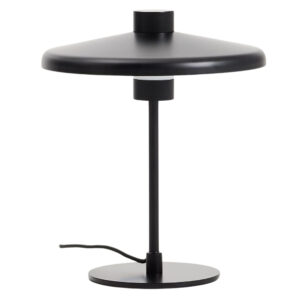 Kave Home Černá kovová stolní lampa Nuvira