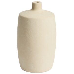 Kave Home Béžová váza Mireni 26 cm