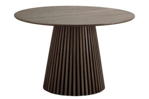 Nordic Living Hnědý dubový jídelní stůl Osaka 120 cm