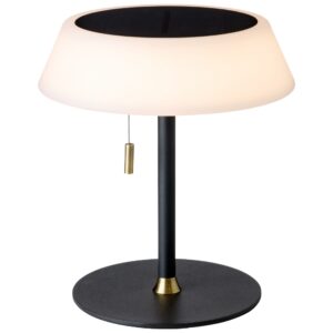 Halo Design Černá kovová nabíjecí stolní LED lampa Solar 19 cm