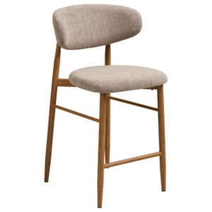 Nordic Living Béžová barová židle Levantio 65 cm