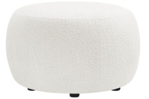 Bobochic Paris Bílá bouclé podnožka Envy 69 cm