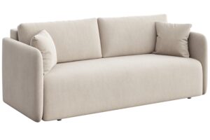 Rodier Světle béžová rozkládací pohovka Chaum 220 cm