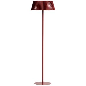 Kave Home Terakotově červená solární LED lampa Aldet 160 cm
