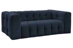 Bobochic Paris Tmavě modrá rozkládací pohovka Cloud 228 cm
