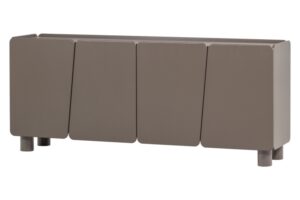WOOOD Světle hnědá dřevěná komoda Root 200 x 45 cm