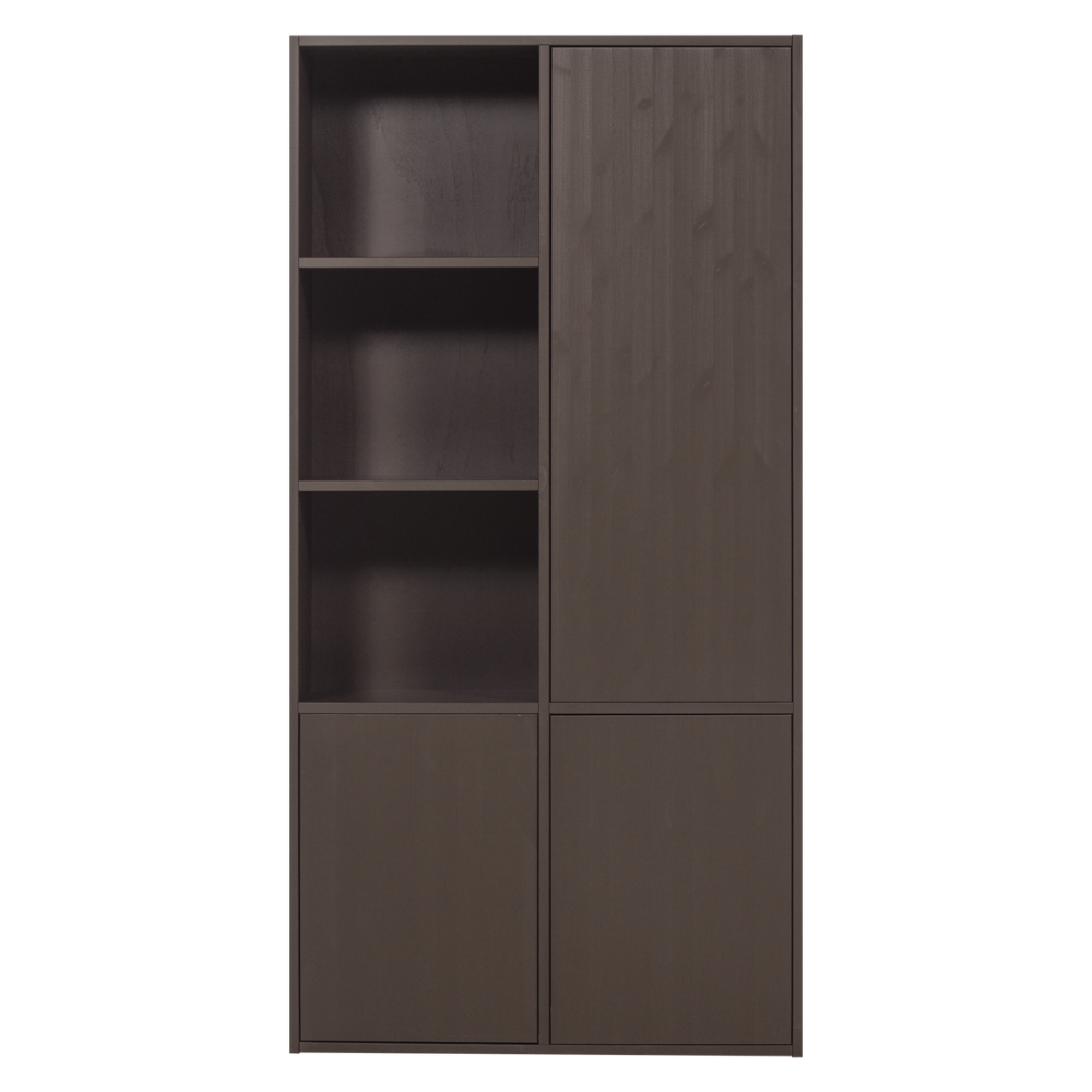 WOOOD Hnědá dřevěná modulární skříň Meggy 215 x 108 cm