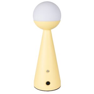 Zuiver Žlutá kovová dobíjecí stolní LED lampa BELLO