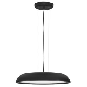 Nova Luce Černé kovové závěsné LED světlo Felicia 60 cm