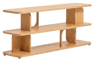 Kave Home Dubový regál Aduma 66 x 160 cm