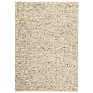 Fargotex Béžový vlněný koberec Stones 200 x 300 cm